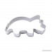 HS Stainless Steel Dinosaur Cookie Cutter Set Cake Fondant Biscuit Mold 6pcs/set - B0746BQC6L